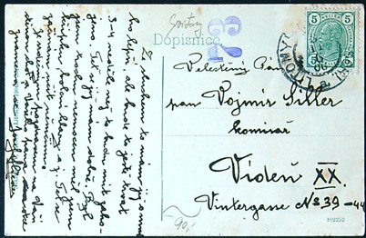 Pohlednice - Okres Svitavy - Litomyšl - CP (VII.) - Obrázek 2