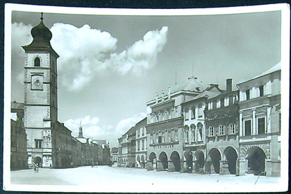 Pohlednice - Okres Svitavy - Litomyšl - Horní náměstí - CP (II.)