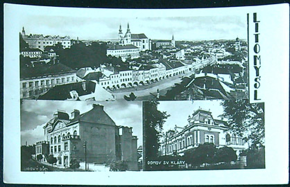 Pohlednice - Okres Svitavy - Litomyšl - Okénková (Lidový dům, Domov sv. Kláry, CP)