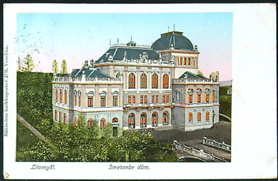 Pohlednice - Okres Svitavy - Litomyšl - Smetanův dům