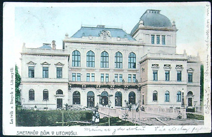 Pohlednice - Okres Svitavy - Litomyšl - Smetanův dům (II.)