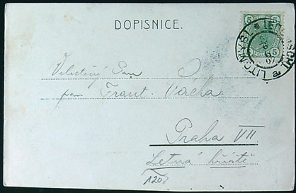 Pohlednice - Okres Svitavy - Litomyšl - Smetanův dům (II.) - Obrázek 2