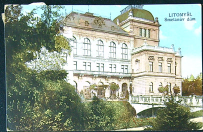 Pohlednice - Okres Svitavy - Litomyšl - Smetanův dům (III.)
