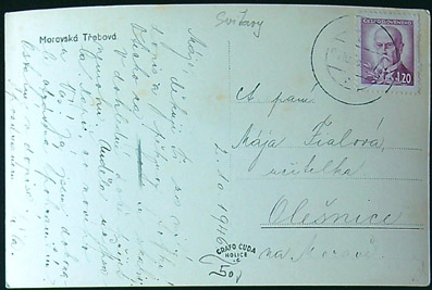 Pohlednice - Okres Svitavy - Moravská Třebová - CP (II.) - Obrázek 2