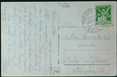 Pohlednice - Okres Tábor - Bechyně - CP - Obrázek 2