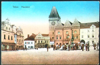 Pohlednice - Okres Tábor - Tábor - Náměstí (II.)