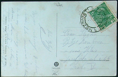 Pohlednice - Okres Tábor - Veselí nad Labem - CP - Obrázek 2