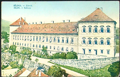 Pohlednice – Okres Teplice – Bílina - Zámek