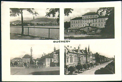 Pohlednice – Okres Teplice – Duchcov - Okénková (Náměstí, Zámek)