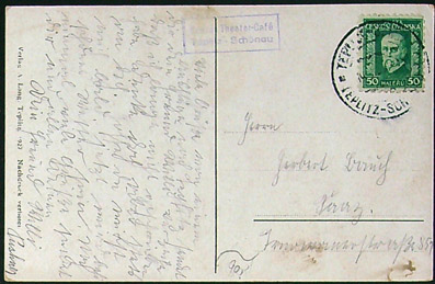 Pohlednice – Okres Teplice – Teplice - Krušnohorské divadlo - Barevné - Obrázek 2