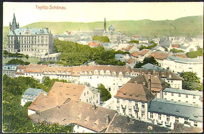 Pohlednice – Okres Teplice – Teplice - Šanov - Celkový pohled
