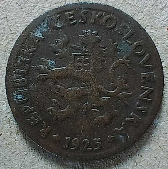 Mince - Československo - 10 Haléřů - 1925 (I.) - Obrázek 2