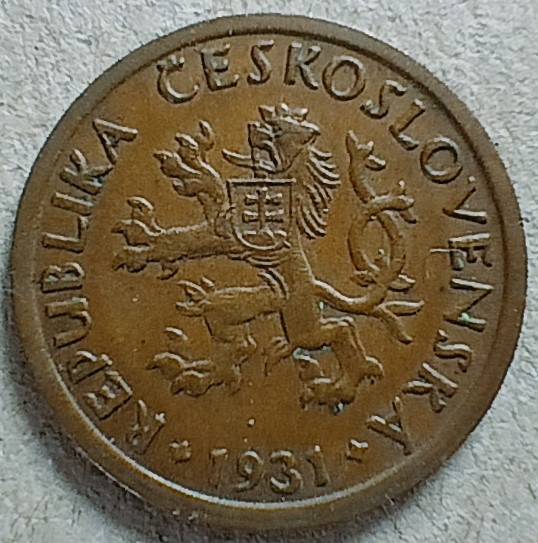 Mince - Československo - 10 Haléřů - 1931 (III.) - Obrázek 2