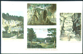 Pohlednice - Okres Blansko - Sloupské jeskyně - Okénková