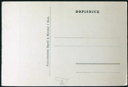 Pohlednice - Okres Brno město - Špilberk - Mučidla zločinců - Dopisnice - Obrázek 2