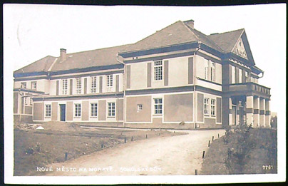 Pohlednice - Okres Žďár nad Sázavou - Německé na Moravě - Sokolský dům