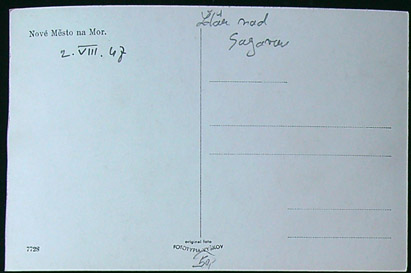 Pohlednice - Okres Žďár nad Sázavou - Nové Město na Moravě - Celkový pohled - Obrázek 2