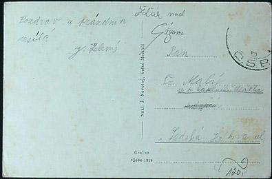 Pohlednice - Okres Žďár nad Sázavou - Velké meziříčí - Celkový pohled - Barevná - Obrázek 2