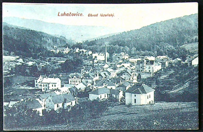Pohlednice - Okres Zlín - Luhačovice - Obvod Lázeňský - CP