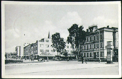 Pohlednice - Okres Zlín - Zlín - Třída Tomáše Bati - Černobílá