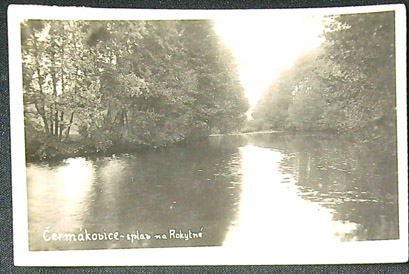 Pohlednice - Okres Znojmo - Čermákovice - Splav na Rokytné