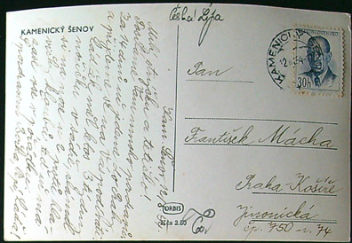 Pohlednice - Okres Česká Lípa - Kamenický Šenov - CP - Obrázek 2