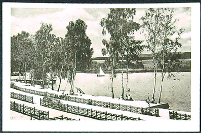 Pohlednice - Okres Česká Lípa - Sloup v Čechách - Letovisko - Koupaliště