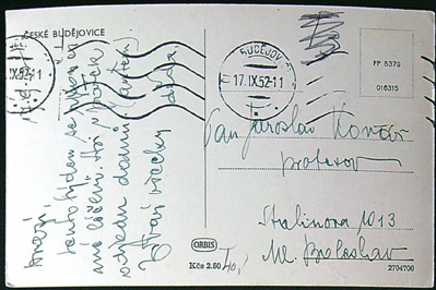 Pohlednice - Okres České Budějovice - České Budějovice - Náměstí - Samsonova kašna - Obrázek 2