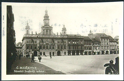 Pohlednice - Okres České Budějovice - České Budějovice - Náměstí Svobody - Radnice