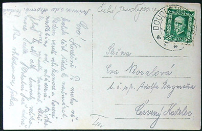 Pohlednice - Okres České Budějovice - Doudleby - CP - Obrázek 2