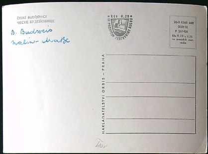 Pohlednice - Okres České Budějovice - Samsonova kašna - Obrázek 2