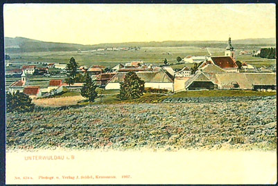 Pohlednice – Okres Český Krumlov - Dolní Vltavice - Celkový pohled