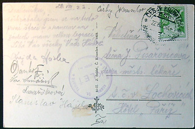 Pohlednice – Okres Český Krumlov - Rozhledna na Kletí - Žebříkový kámen - Okénková - Obrázek 2