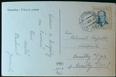 Pohlednice – Okres Domažlice - Domažlice - Celkový pohled - Obrázek 2