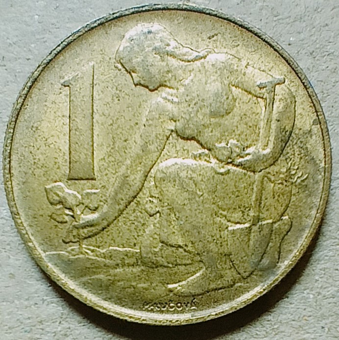 Mince - ČSFR - 1 Koruna - 1992 (III.)