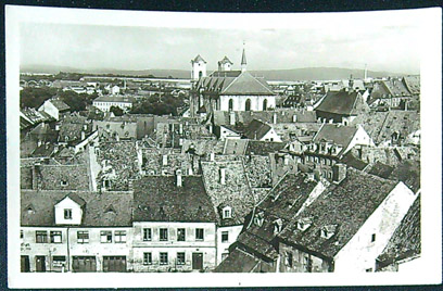 Pohlednice - Okres Cheb - Cheb - CP - Černobílá