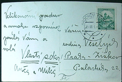 Pohlednice - Okres Chrudim - Hrochův Týnec - Celkový pohled - Obrázek 2