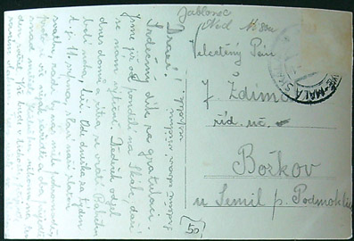 Pohlednice - Okres Jablonec nad Nisou - Frýdštejn - Z dálky - Obrázek 2