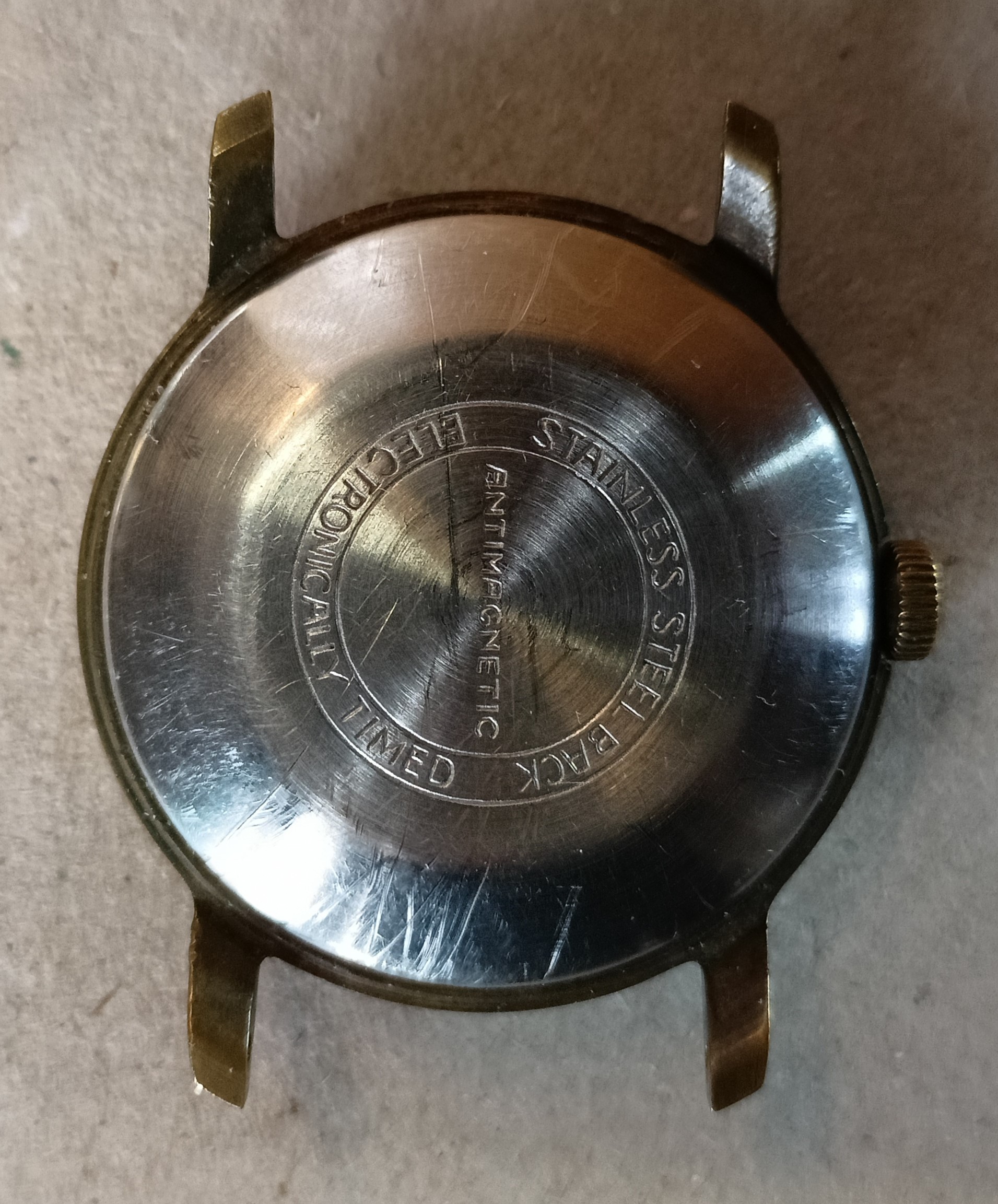 Hodinky - Hodinky náramkové - UMF RUHLA - MADE IN GERMANY - ANTIMAGNETIC - Pánské - Nefunkční - Obrázek 2