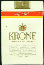 Krabičky od cigaret - KRONE - Simon Arzt (napsáno bíle) (I) - Obrázek 2
