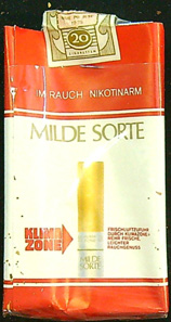 Krabičky od cigaret - MILDE SORTE - Obrázek 2