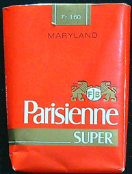Krabičky od cigaret - PARISIENNE SUPER - Červená - Obrázek 2