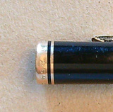 Psací potřeby - Plnící pero - MONT BLANC 254 - Zlatý hrot MONT BLANC 14 C MONT BLANC 585 - Obrázek 8