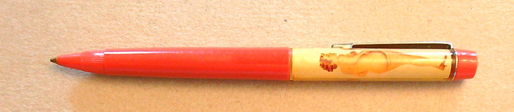 Psací potřeby - Propisovací tužka - SVLÉKACÍ PROPISKA - Reklama - Červená (III) - Obrázek 4