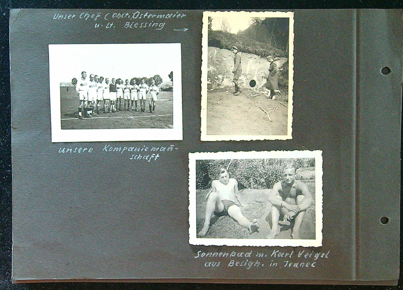 Fotografie ostatní - ALBUM + FOTOGRAFIE 135 Kusů - NĚM. ARMÁDA V JUGOSLÁVII (1940 - 1941) A6 - Obrázek 16