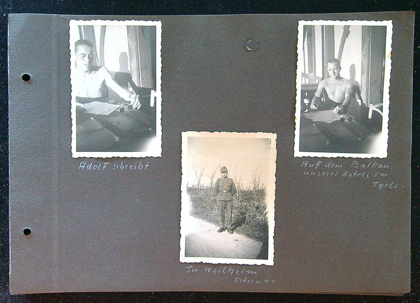 Fotografie ostatní - ALBUM + FOTOGRAFIE 135 Kusů - NĚM. ARMÁDA V JUGOSLÁVII (1940 - 1941) A6 - Obrázek 23