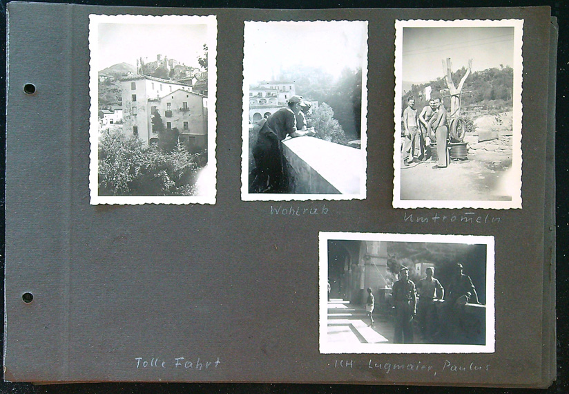 Fotografie ostatní - ALBUM + FOTOGRAFIE 135 Kusů - NĚM. ARMÁDA V JUGOSLÁVII (1940 - 1941) A6 - Obrázek 28