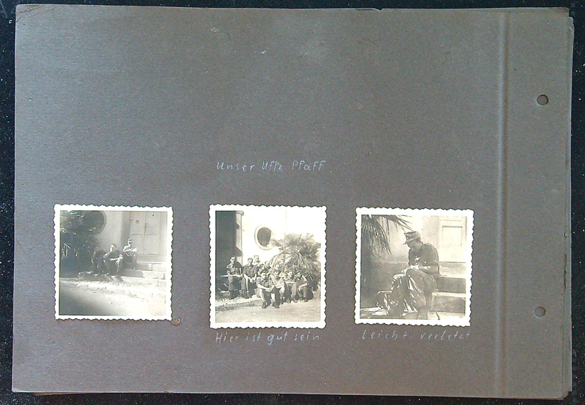 Fotografie ostatní - ALBUM + FOTOGRAFIE 135 Kusů - NĚM. ARMÁDA V JUGOSLÁVII (1940 - 1941) A6 - Obrázek 29