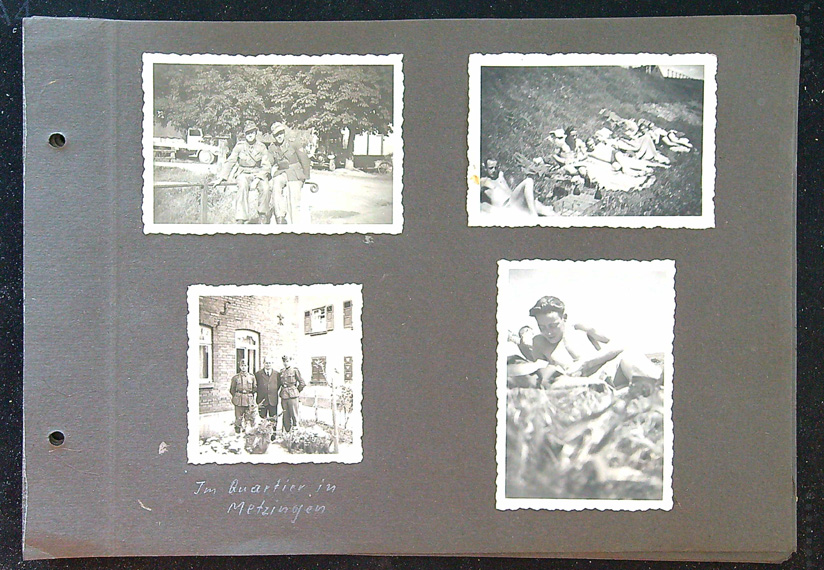 Fotografie ostatní - ALBUM + FOTOGRAFIE 135 Kusů - NĚM. ARMÁDA V JUGOSLÁVII (1940 - 1941) A6 - Obrázek 36