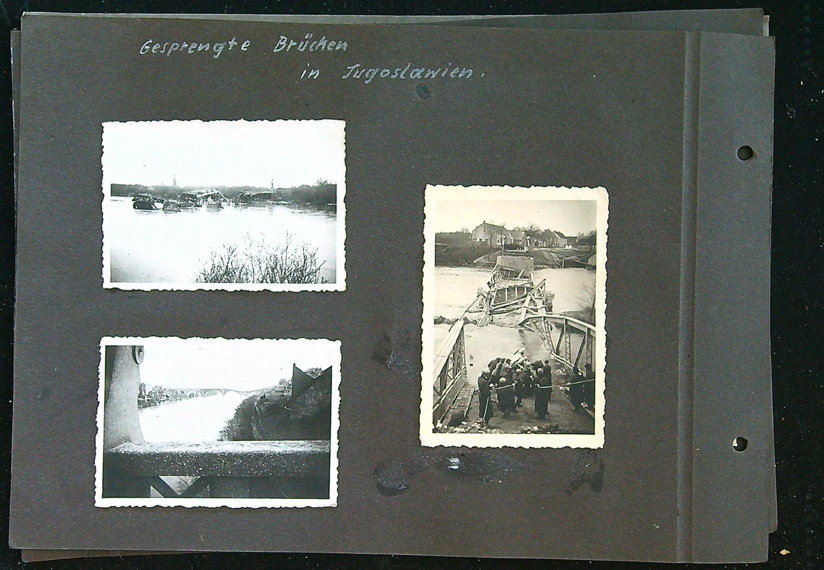 Fotografie ostatní - ALBUM + FOTOGRAFIE 135 Kusů - NĚM. ARMÁDA V JUGOSLÁVII (1940 - 1941) A6 - Obrázek 41